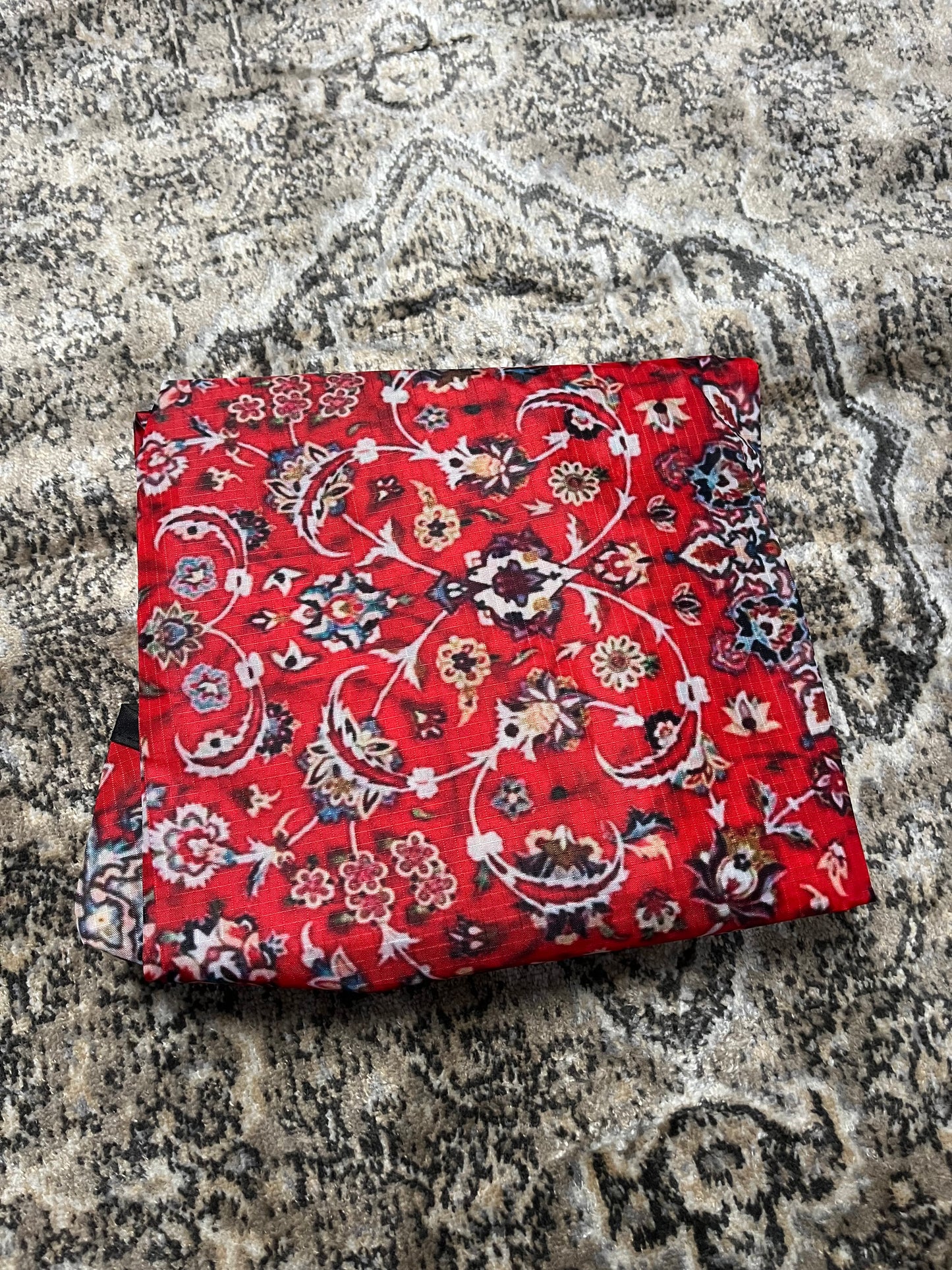 Persian Carpet Tote Bag – Vintage Boho Shopper | Large Grocery & Shoulder Bag | Antique Rug-Inspired Handbag