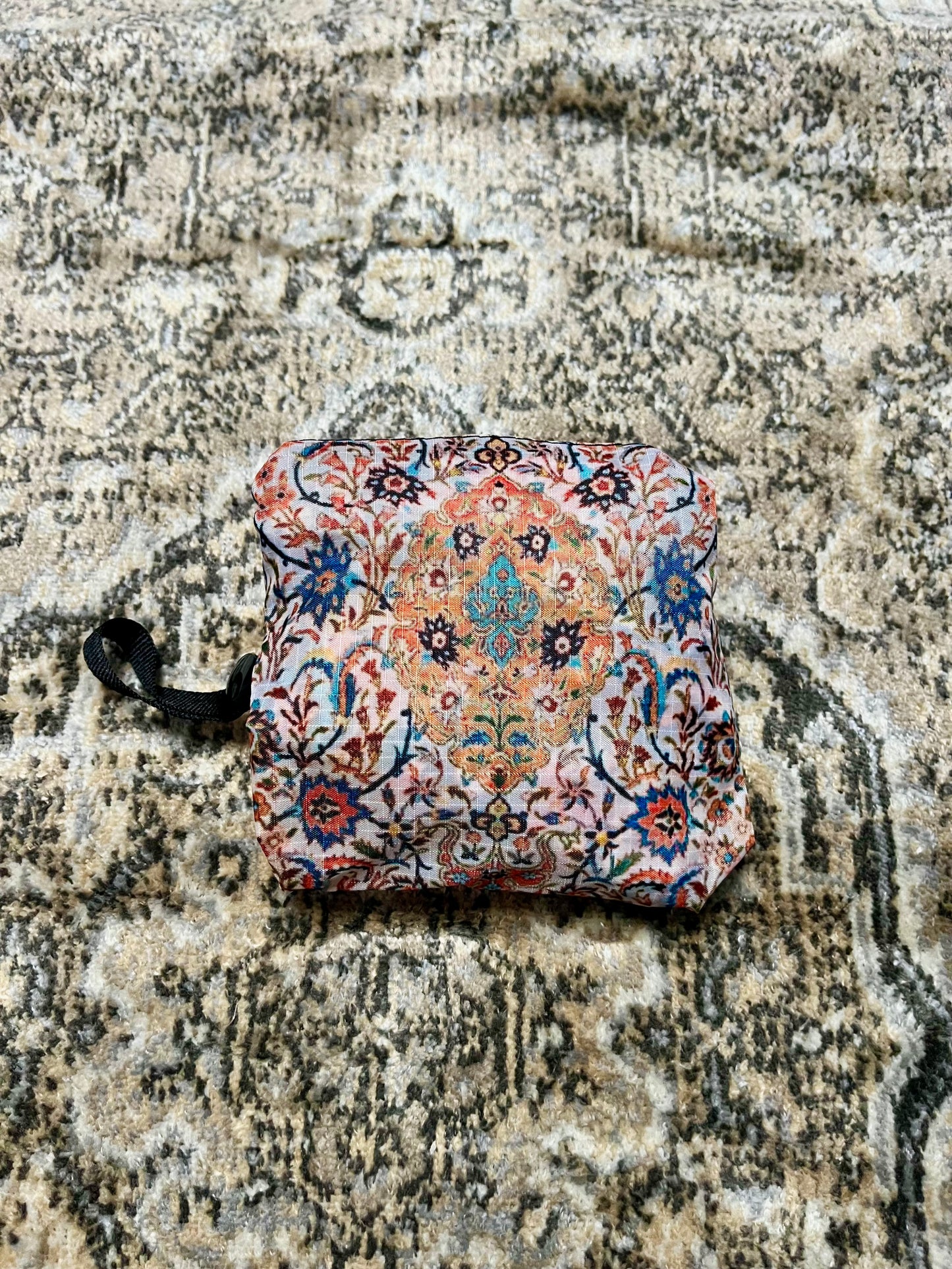 Persian Carpet Tote Bag – Vintage Boho Shopper | Large Grocery & Shoulder Bag | Antique Rug-Inspired Handbag