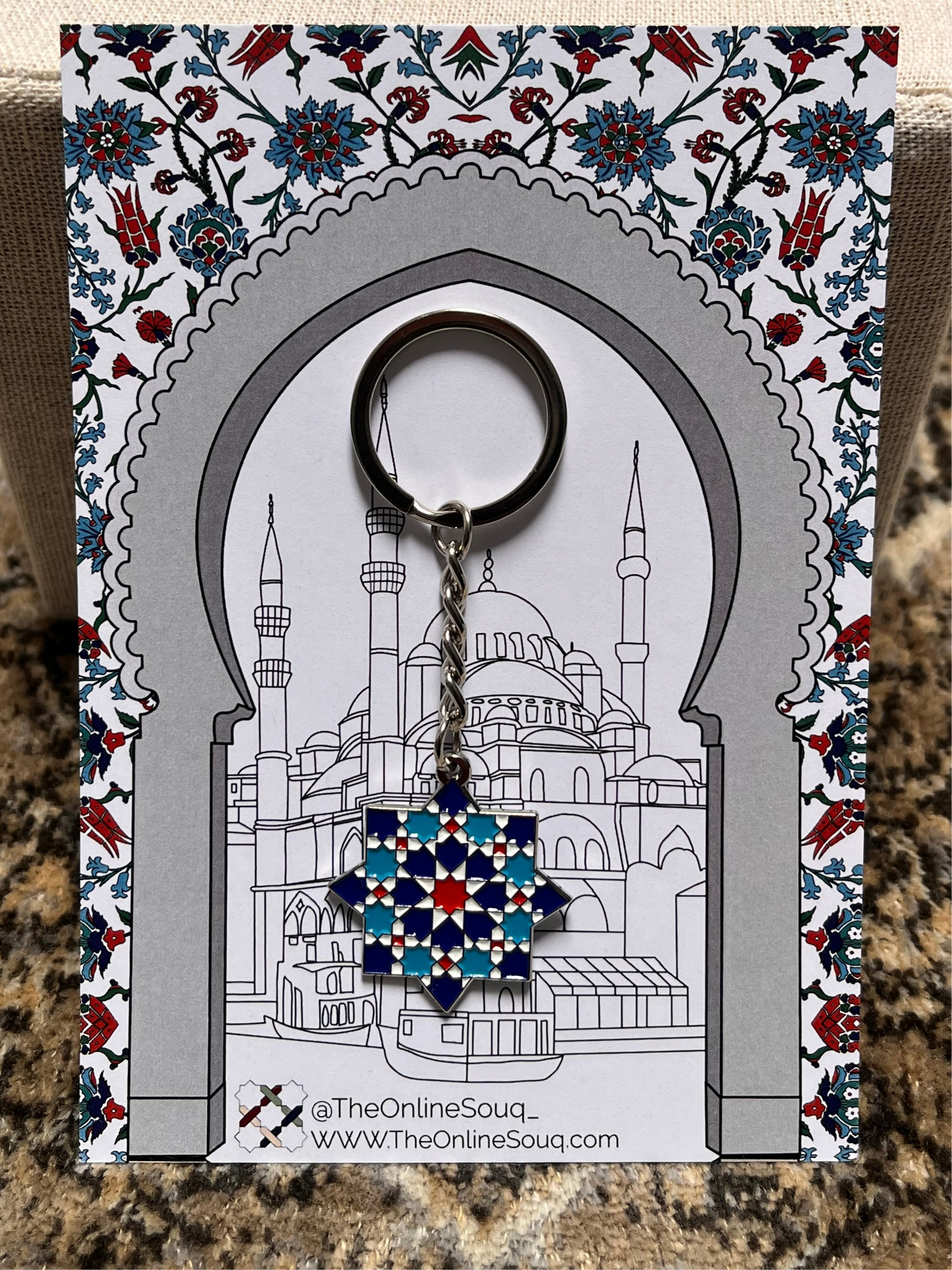 Turkish Star Keyring