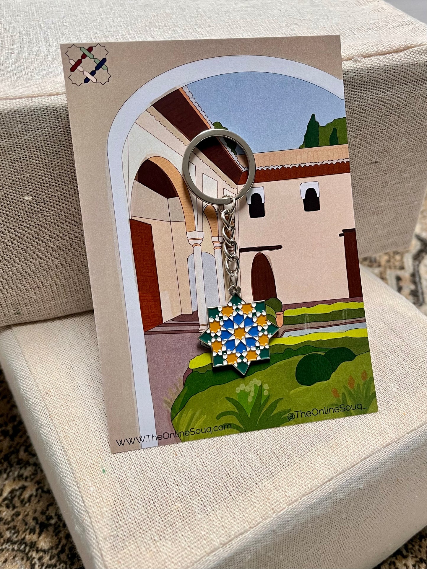 Andalusia Star Keyring