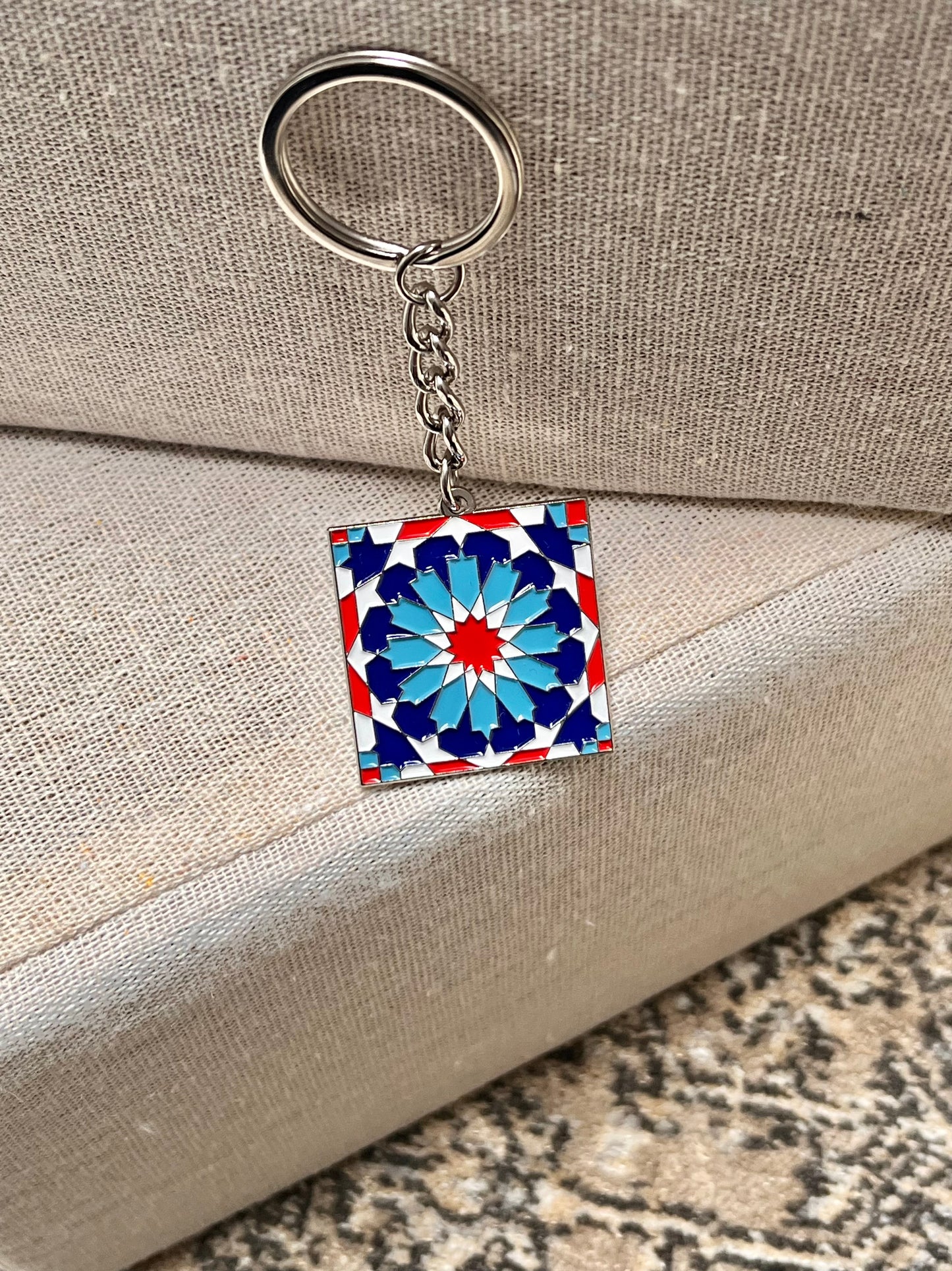 Turkish Square Keyring