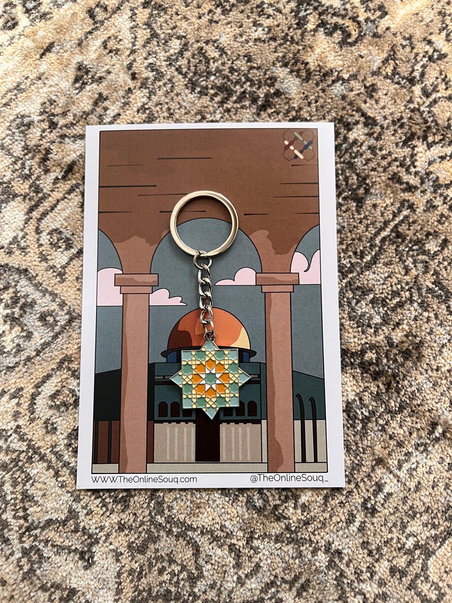 Al Aqsa Star Keyring