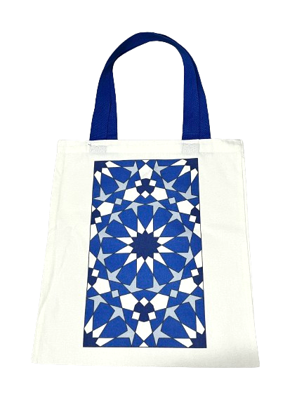 Morocco Tote Bag Azul