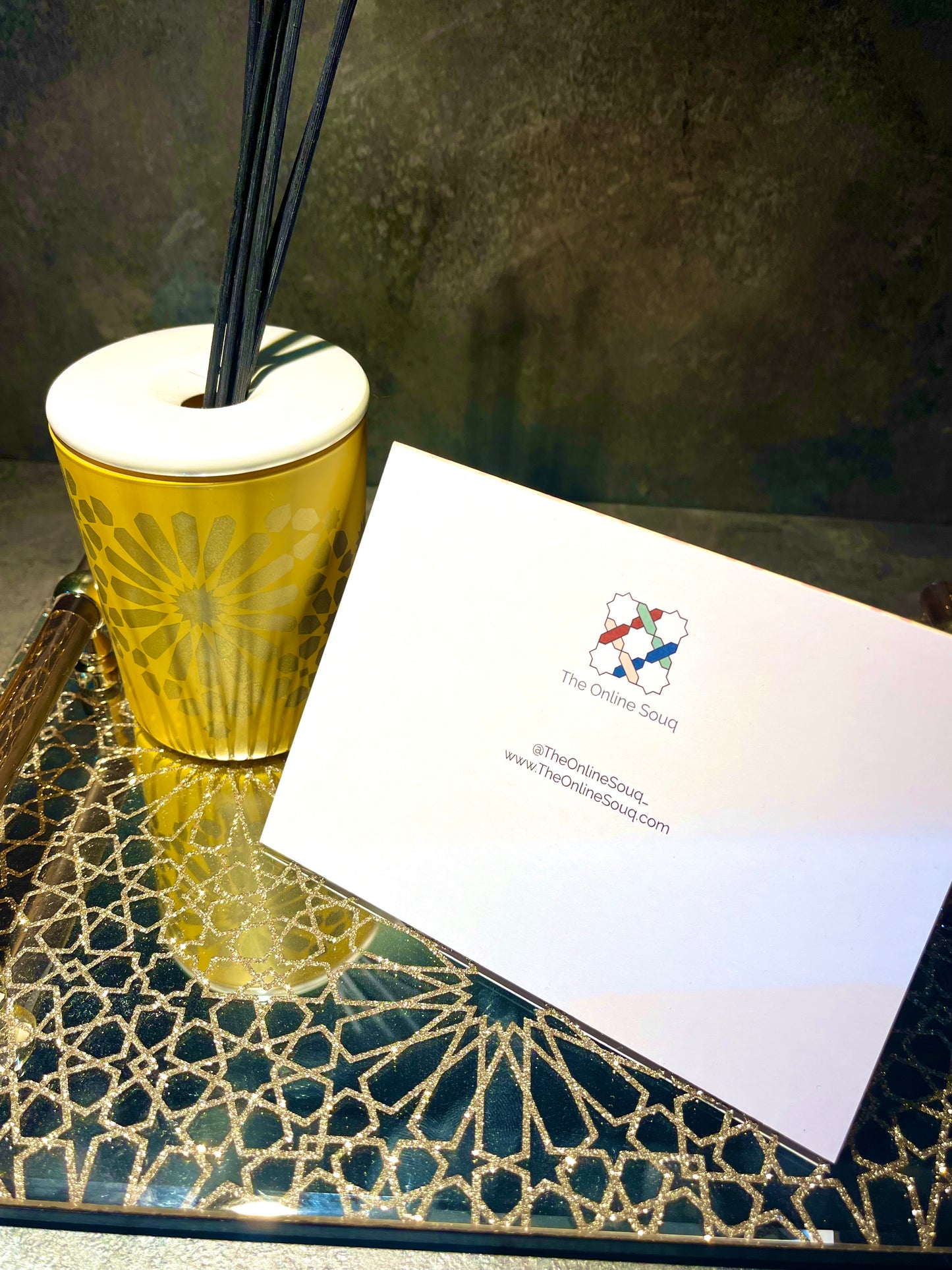 Vibrant Eid Mubarak Card – A6 Colorful Geometric Arabic Design 🕌 | Perfect for Eid al-Fitr &amp; Eid al-Adha 🌙 #Blue